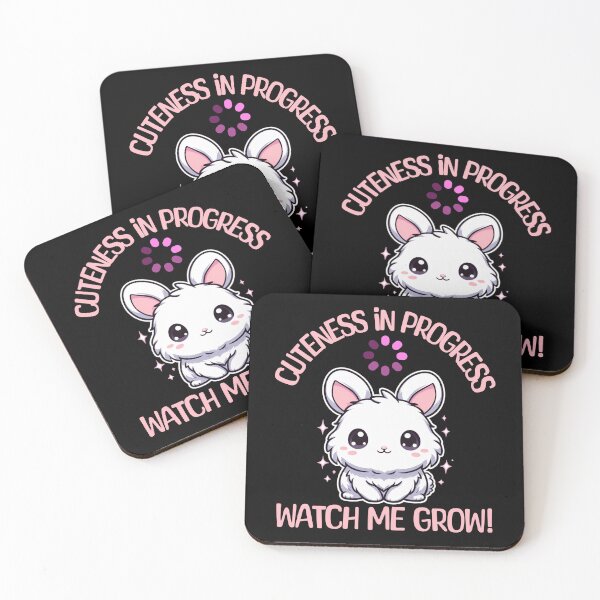 Item preview, Cuteness in Progress, Watch me Grow Bunny Rabbit Child Shirt designed and sold by RedDesignSyc.