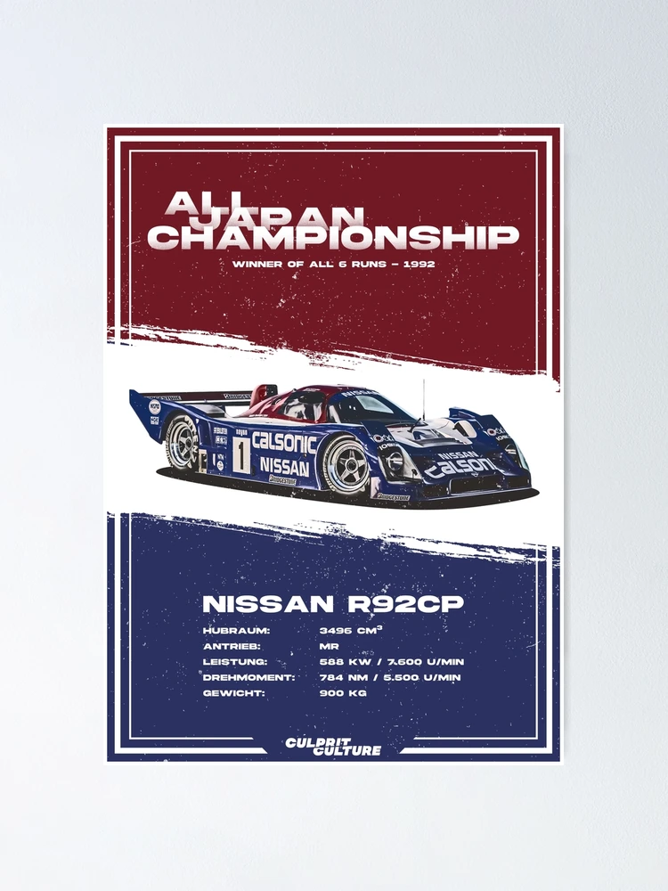 Nissan R92CP - All Japan Sports Prototype Championship