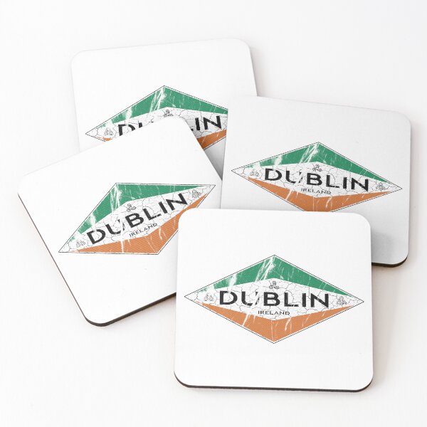 Item preview, Dublin Ireland Distressed  designed and sold by SideSignal.