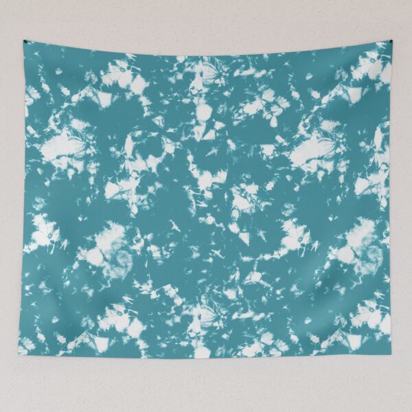 Item preview, Blue lagoon Storm - Tie Dye Shibori Texture designed and sold by marufemia.