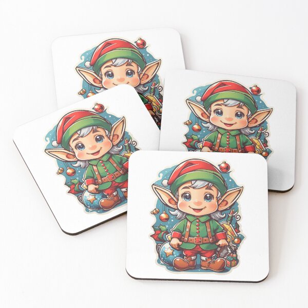 Item preview, Adorable Christmas Elf designed and sold by LabZoidd.