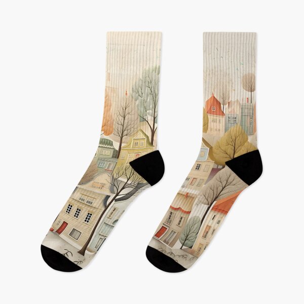 Item preview, A city full of trees. Puzzle jigsaw and clothes designed and sold by Katarzyna Dembek.