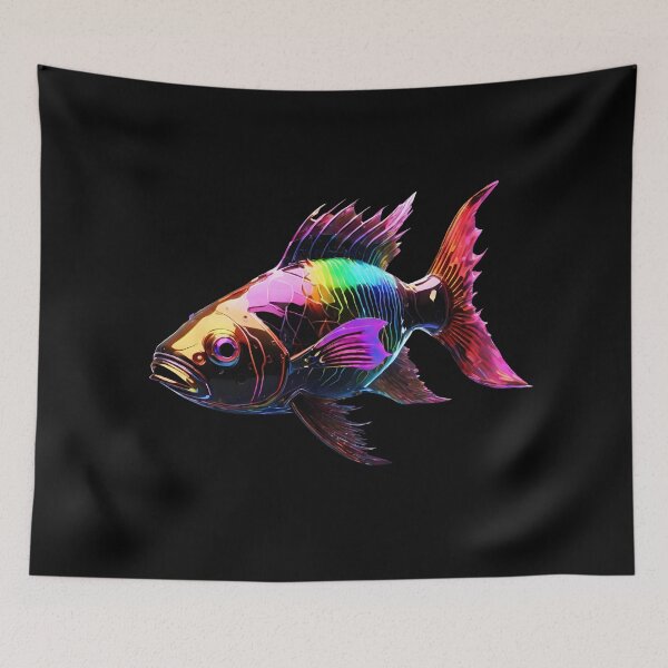 Item preview, Cyberpunk Fish designed and sold by Aquillashop.