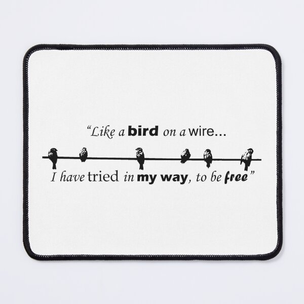 Item preview, Like A Bird On A Wire designed and sold by ninasilver.