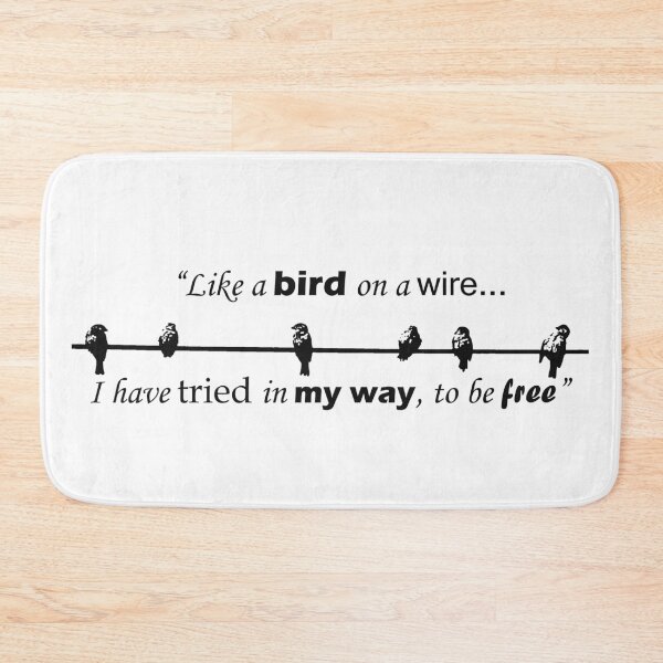 Item preview, Like A Bird On A Wire designed and sold by ninasilver.