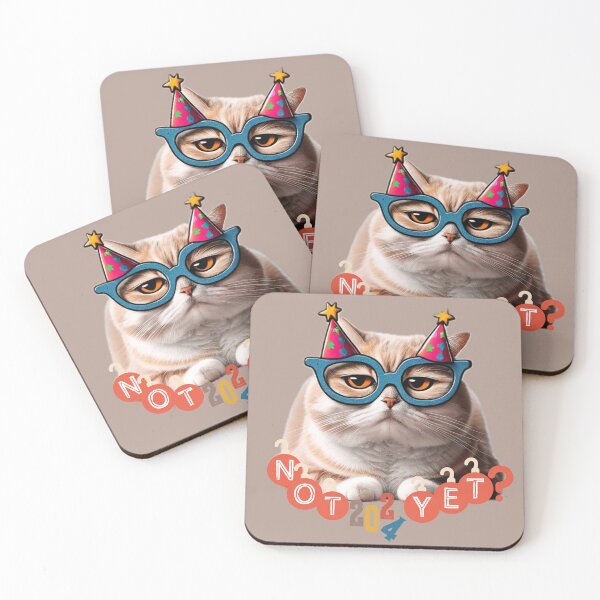 Item preview, Xmas Cat, Not yet 2024  designed and sold by Chaput Store.