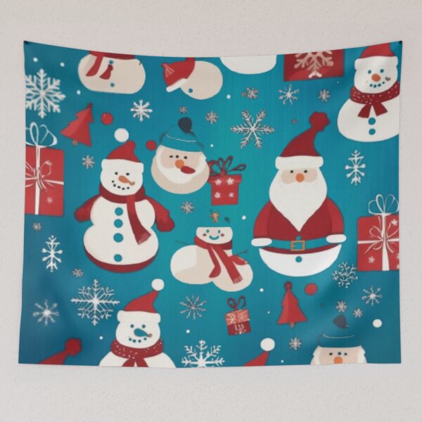 Item preview, Christmas Santas among Christmas decorations and gifts  designed and sold by JaroDesign2023.