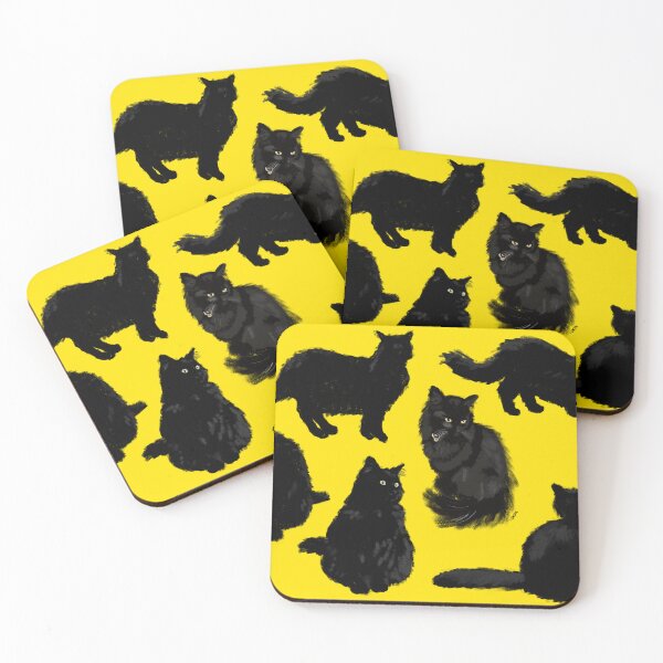 Item preview, Black Cat Sniffing designed and sold by samkstephens.