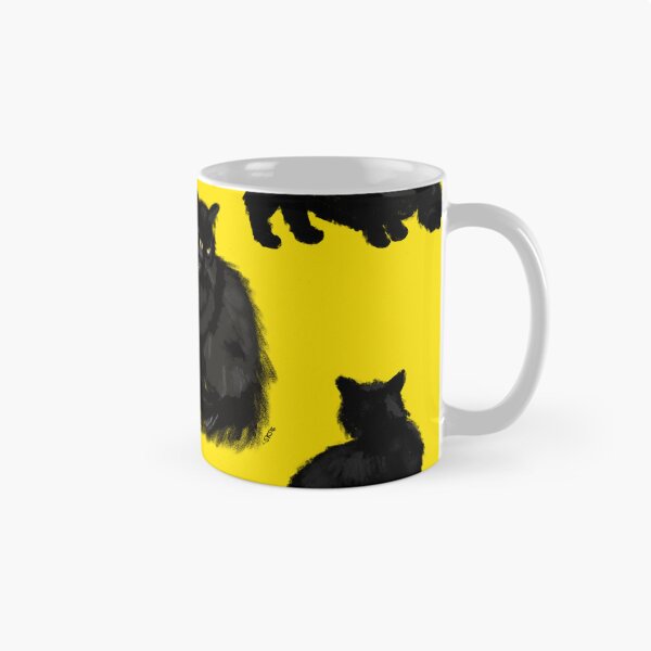 Item preview, Black Cat Sniffing designed and sold by samkstephens.