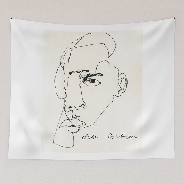 Item preview, Jean Cocteau artwork jean cocteau paintings designed and sold by Amy-Hamilton.
