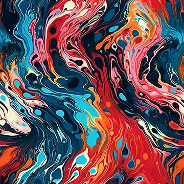 Artwork thumbnail, Marbled Pattern by SideSignal