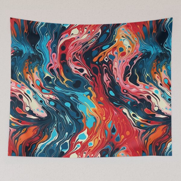 Aperçu de l'œuvre Marbled Pattern créée et vendue par SideSignal.