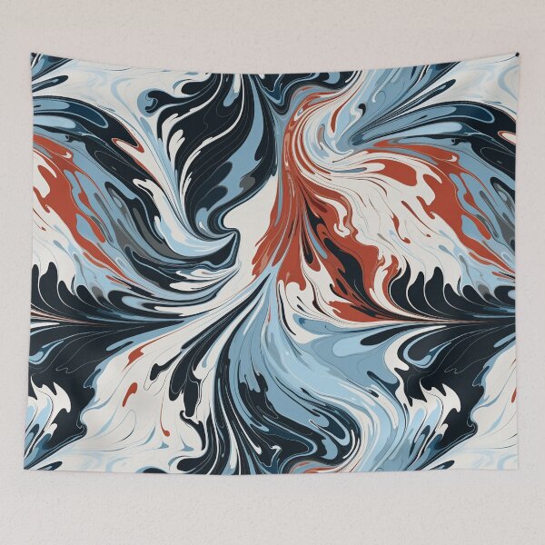 Aperçu de l'œuvre Marbled Pattern créée et vendue par SideSignal.