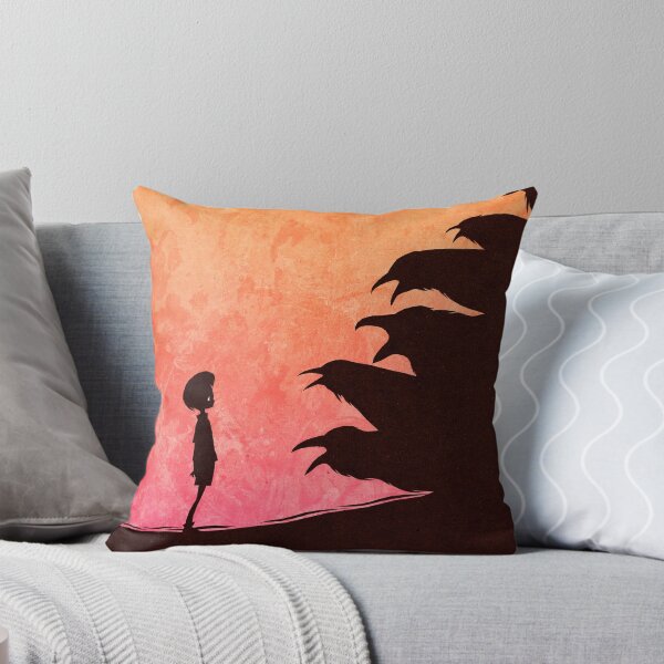 A Council Of Ravens Throw Pillow