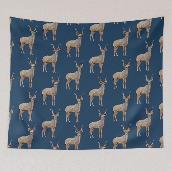 Item preview, G is for Greater Kudu  designed and sold by PrettylittlepastelUk.