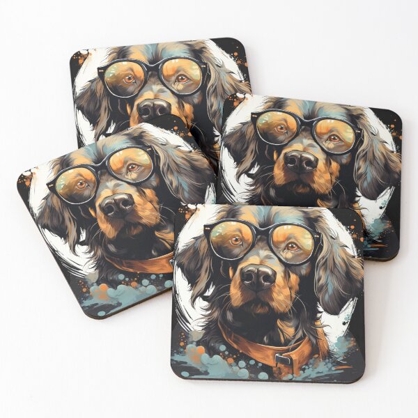 Item preview, Cute friendly Dog Companion in glasses designed and sold by SkyEditor.