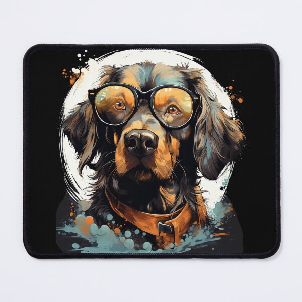 Item preview, Cute friendly Dog Companion in glasses designed and sold by SkyEditor.