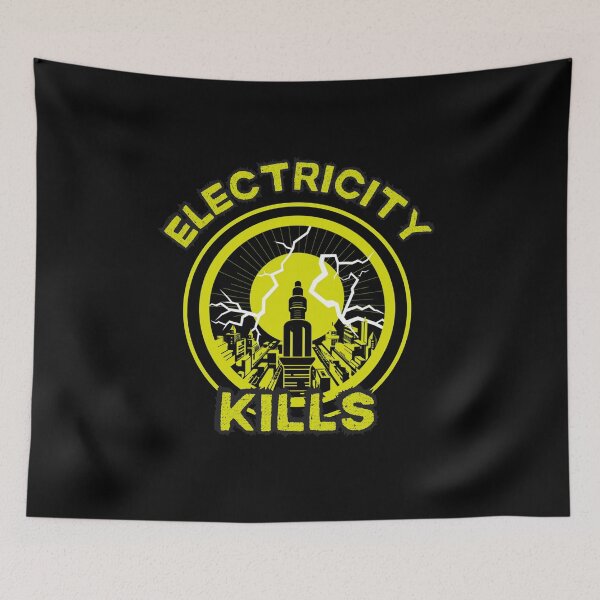 Item preview, ELECTRICITY KILLS designed and sold by Riverside-Moon.