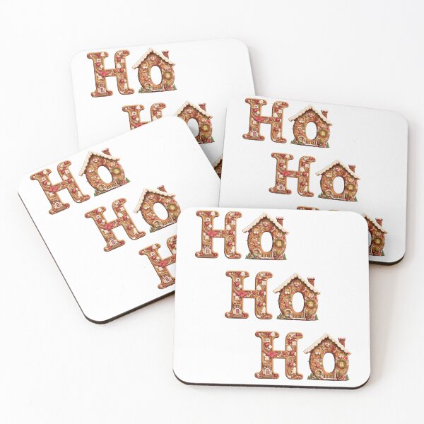 Item preview, Ho Ho Ho (gingerbread houses) 2 designed and sold by Lisa Weber.