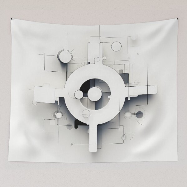 Item preview, The Aesthetics of Precision: Digital Geometric Art for Discerning Collectors designed and sold by Artedig.