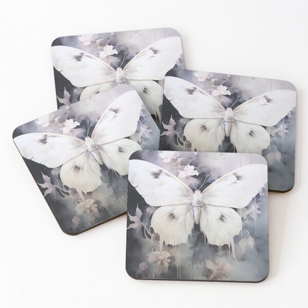 Item preview, Colorful Moth, colorful flowers, multi colors  designed and sold by RedRockArtUt.