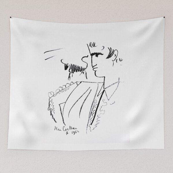 Item preview, Jean Cocteau artwork jean Cocteau paintings designed and sold by Amy-Hamilton.