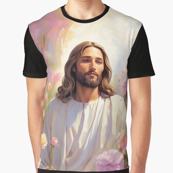 Aperçu de l'œuvre L'Art Chrétien De Jésus Christ Oeuvre - Jésus créée et vendue par HeavenArtStudio.