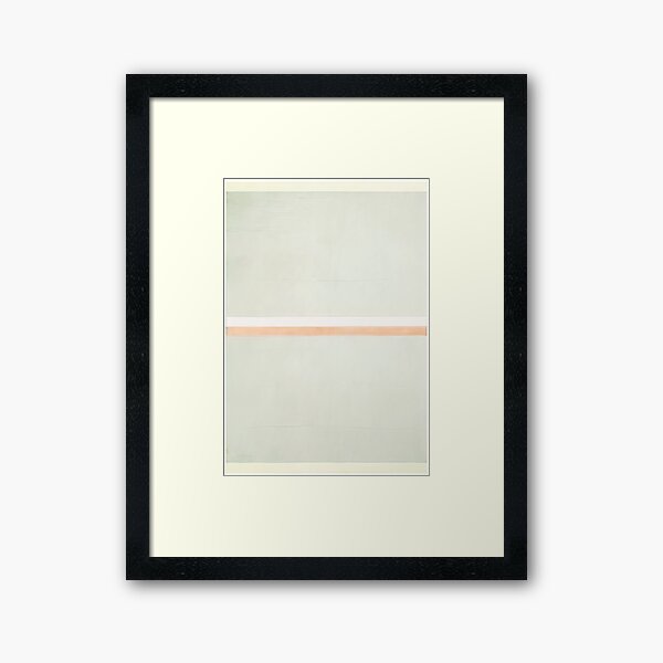 agnes martin Framed Art Print
