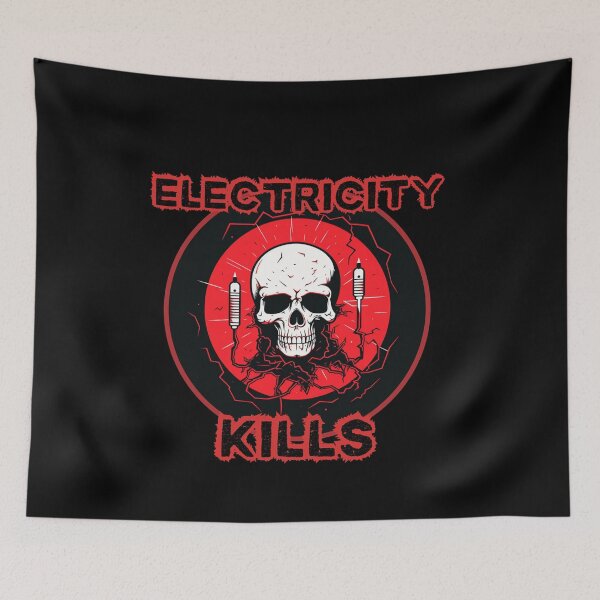 Item preview, ELECTRICITY KILLS designed and sold by Riverside-Moon.