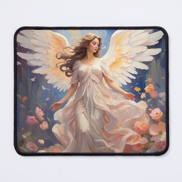 Item preview, Christianity- Christian Art of Beautiful Angel designed and sold by HeavenArtStudio.