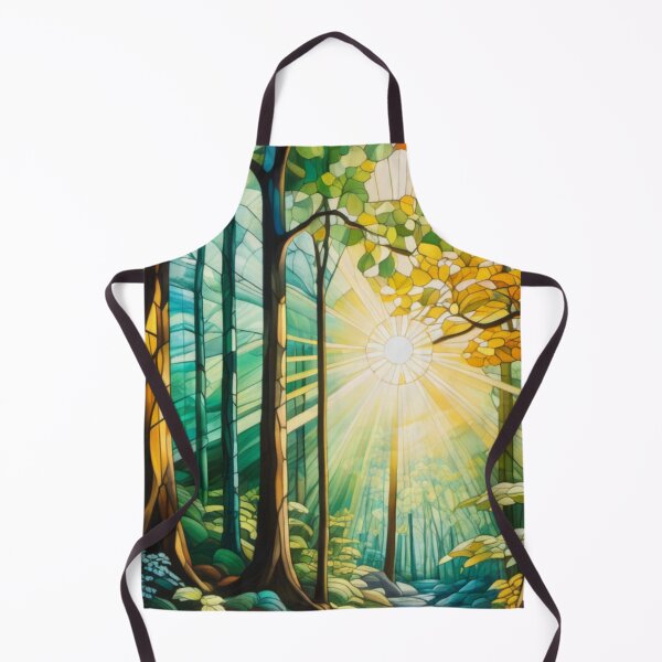 Item preview, Enchanted Forest: Stained Glass Nature Design designed and sold by Culture2Design.