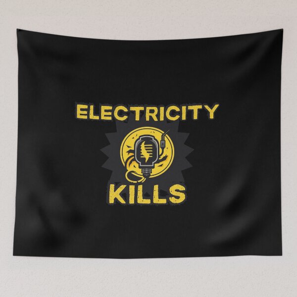 Item preview, ELECTRICITY KILLS designed and sold by Riverside-Moon.