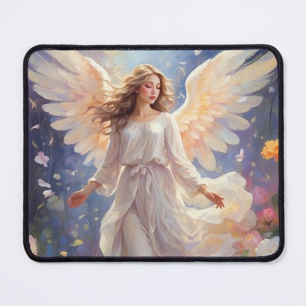 Item preview, Christianity- Amazing Christian Art of Beautiful Angel designed and sold by HeavenArtStudio.