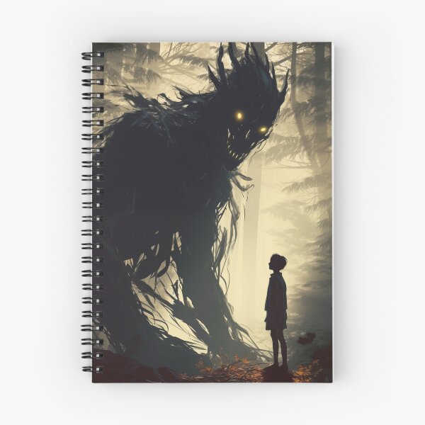 Item preview, A boy in a dark forest designed and sold by Viesii.