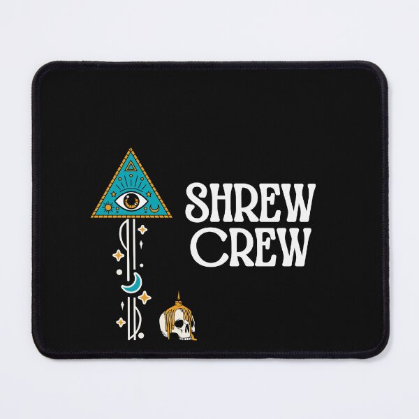Item preview, Shrew Crew Triangle and Skull Design designed and sold by MyPetMinotaur.