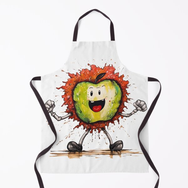 Item preview, a simple, vector, clean human apple. designed and sold by Moisky Art.