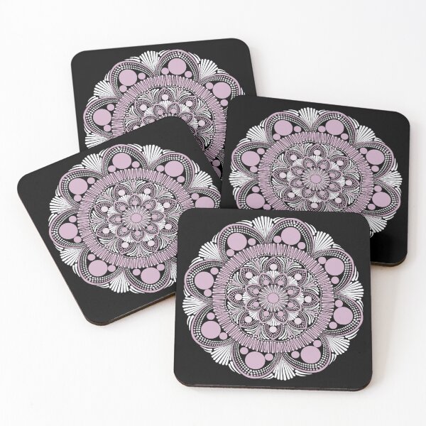 Item preview, Intangible Pink Lavender Dot Mandala  designed and sold by Triplicate Limited.