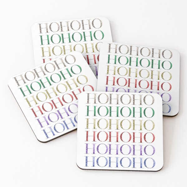 Item preview, Ho Ho Ho (sparkling colors) designed and sold by Lisa Weber.