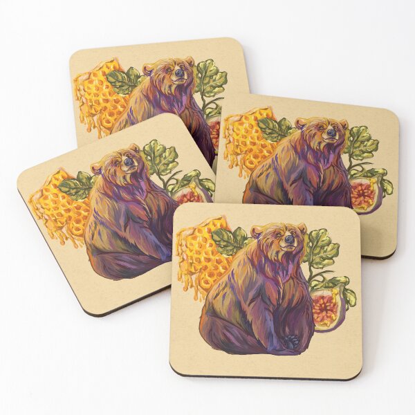 Item preview, honey figs and brown bears for breakfast designed and sold by CaptainRingtail.