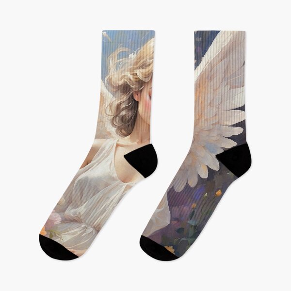 Item preview, Christian Gifts- Amazing Christian Art of Beautiful Angel designed and sold by HeavenArtStudio.