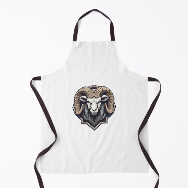 Item preview, Cartoon Style Ram Logo, Sticker, Wall arts, Art Prints and More designed and sold by Kevin Lou.