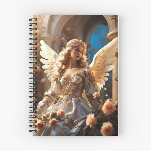 Item preview, Christian Gifts- Amazing Christian Art of Beautiful Realistic Angel designed and sold by HeavenArtStudio.