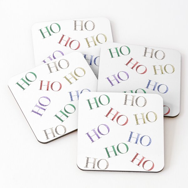 Item preview, Ho Ho Ho (sparkling colors) 2 designed and sold by Lisa Weber.