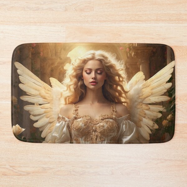 Item preview, Christian Gifts- Amazing Christian Art of Beautiful Realistic Angel designed and sold by HeavenArtStudio.