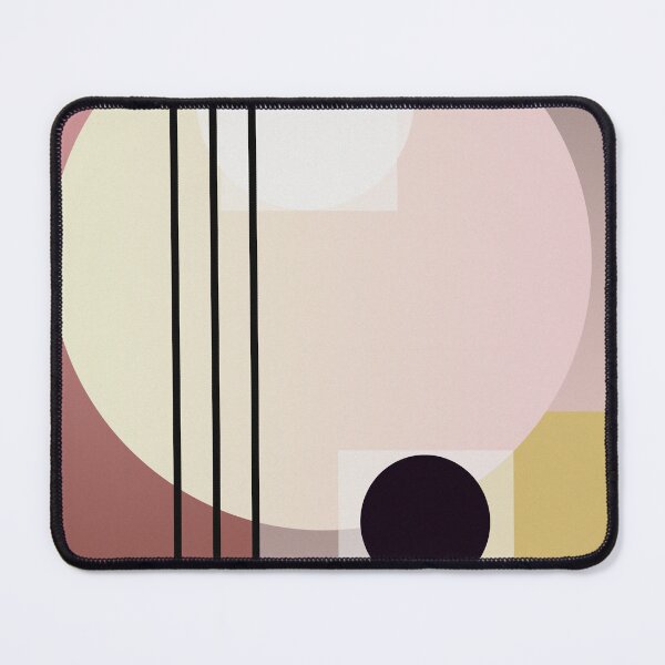 Item preview, MidCentury Modern Inspired Abstract Boho Neutral Rose, Gold, Taupe Colors designed and sold by Kizzydesign.