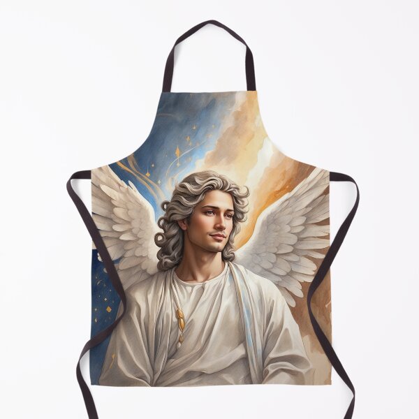 Item preview, Christian Baptism Gifts - Christian Art of Beautiful Angel designed and sold by HeavenArtStudio.