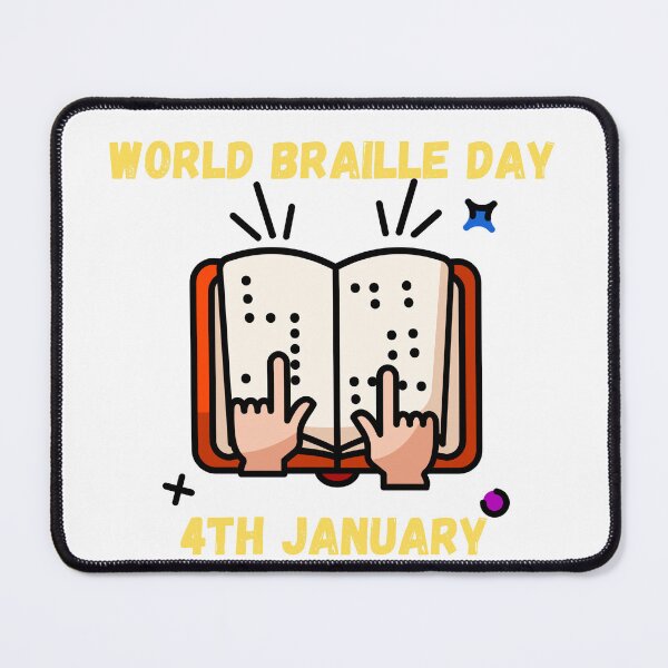 Item preview, World Braille Day. designed and sold by Gymfreak90.
