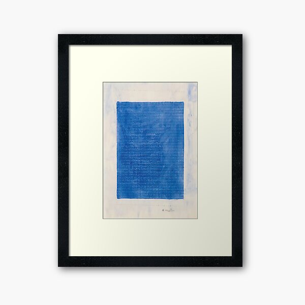 agnes martin Framed Art Print