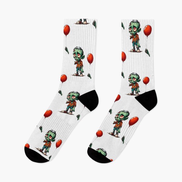 Item preview, Sad Zombie and Balloon designed and sold by Scrumptious Designs.