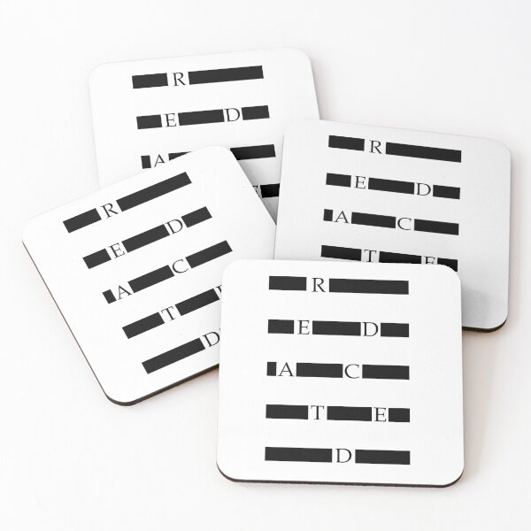 Item preview, Redacted Typography designed and sold by FireflyStudi0s.